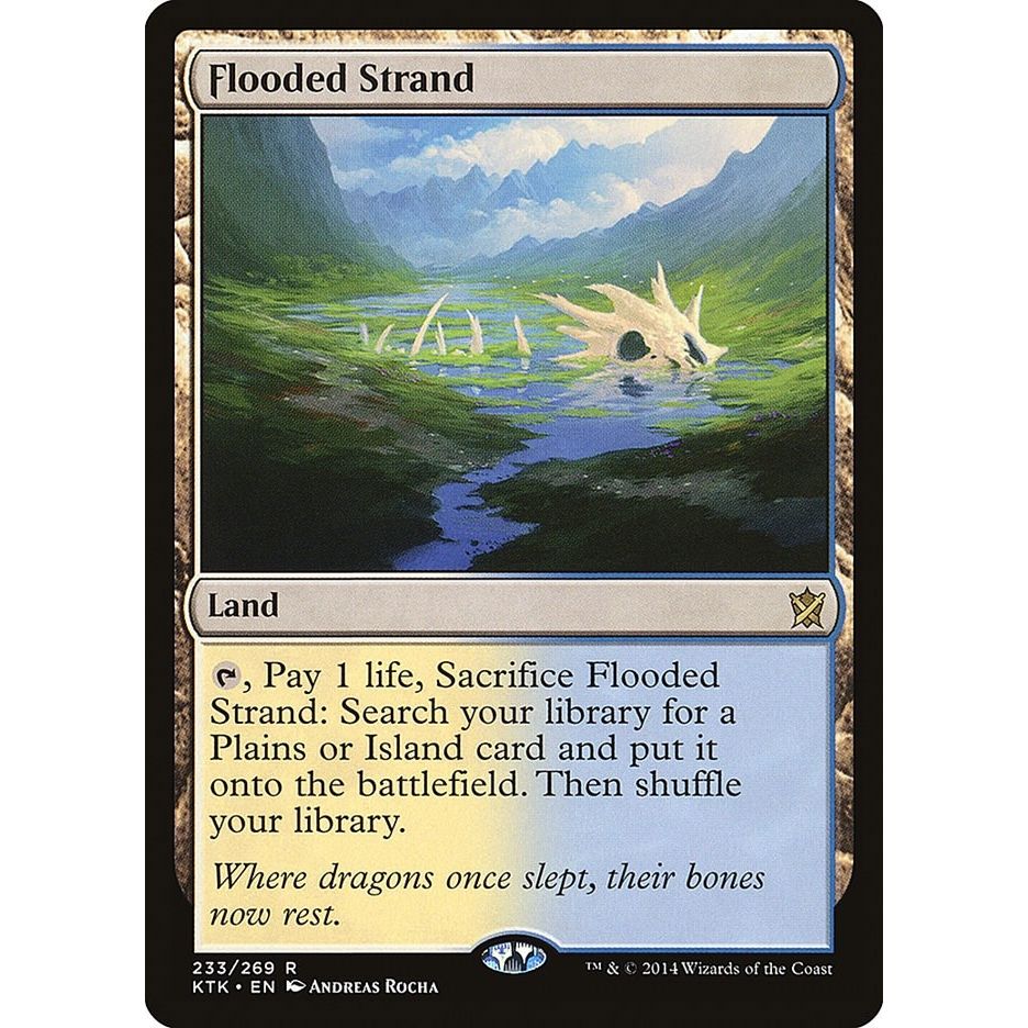 Image for Flooded Strand (233) (KTK) - Magic: The Gathering