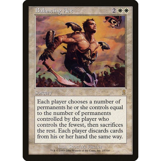 Image for Balancing Act (10) (ODY) - Magic: The Gathering