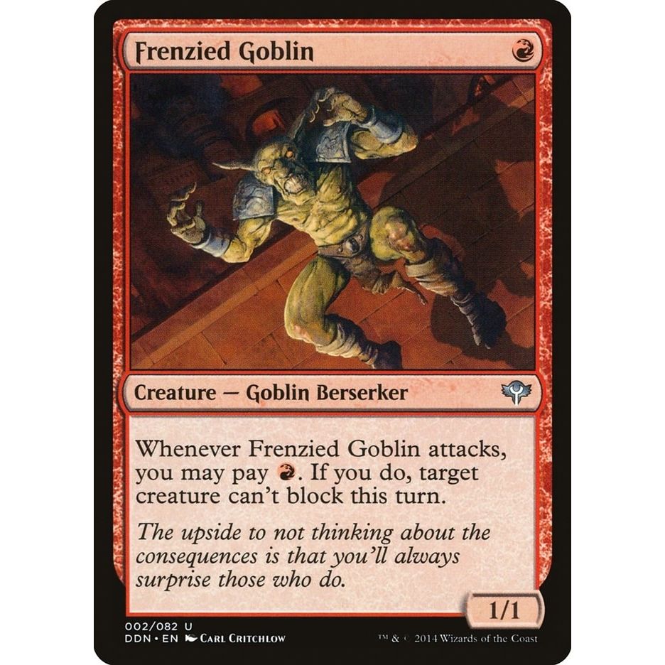 Image for Frenzied Goblin (2) (DDN) - Magic: The Gathering