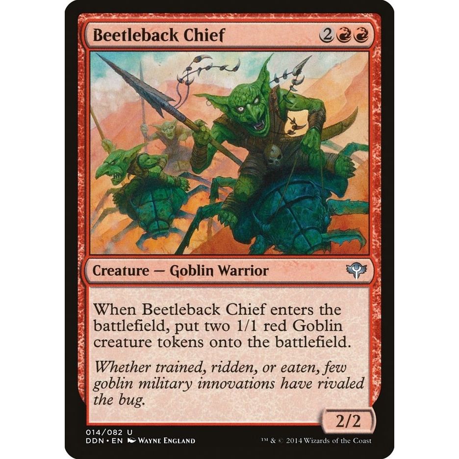 Image for Beetleback Chief (14) (DDN) - Magic: The Gathering