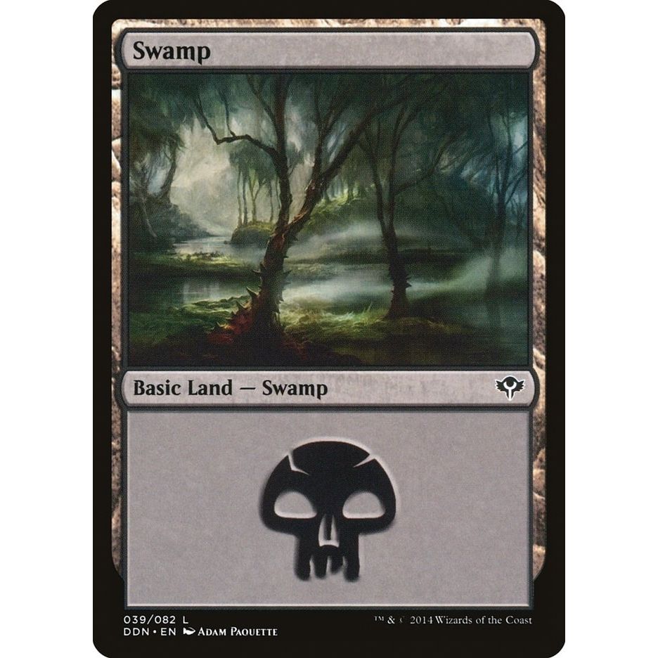 Image for Swamp (039) (39) (DDN) - Magic: The Gathering