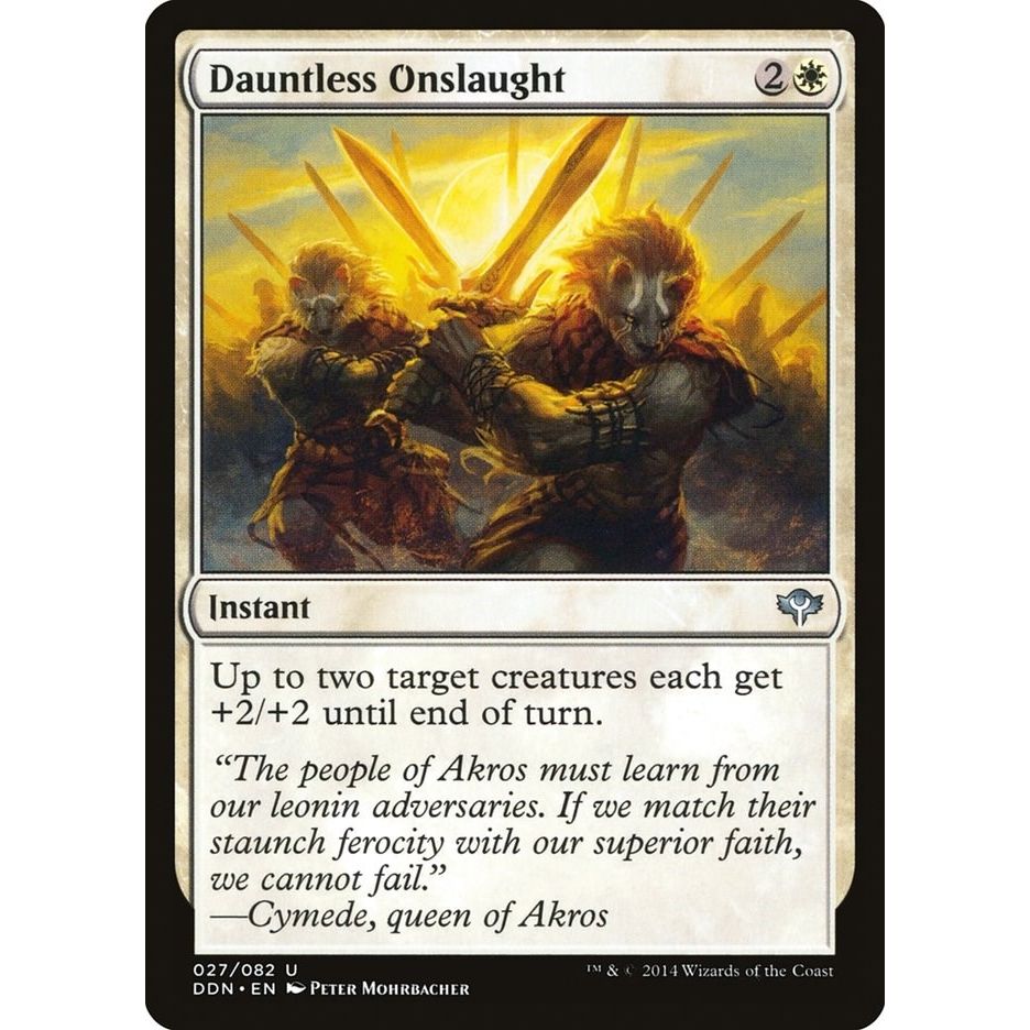 Image for Dauntless Onslaught (6) (DDN) - Magic: The Gathering