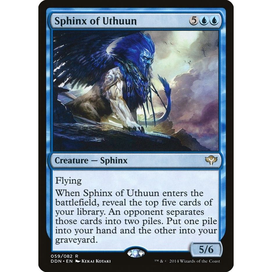 Image for Sphinx of Uthuun (59) (DDN) - Magic: The Gathering