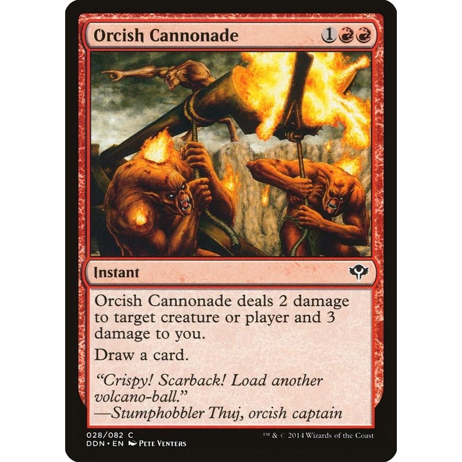 Image for Orcish Cannonade (28) (DDN) - Magic: The Gathering