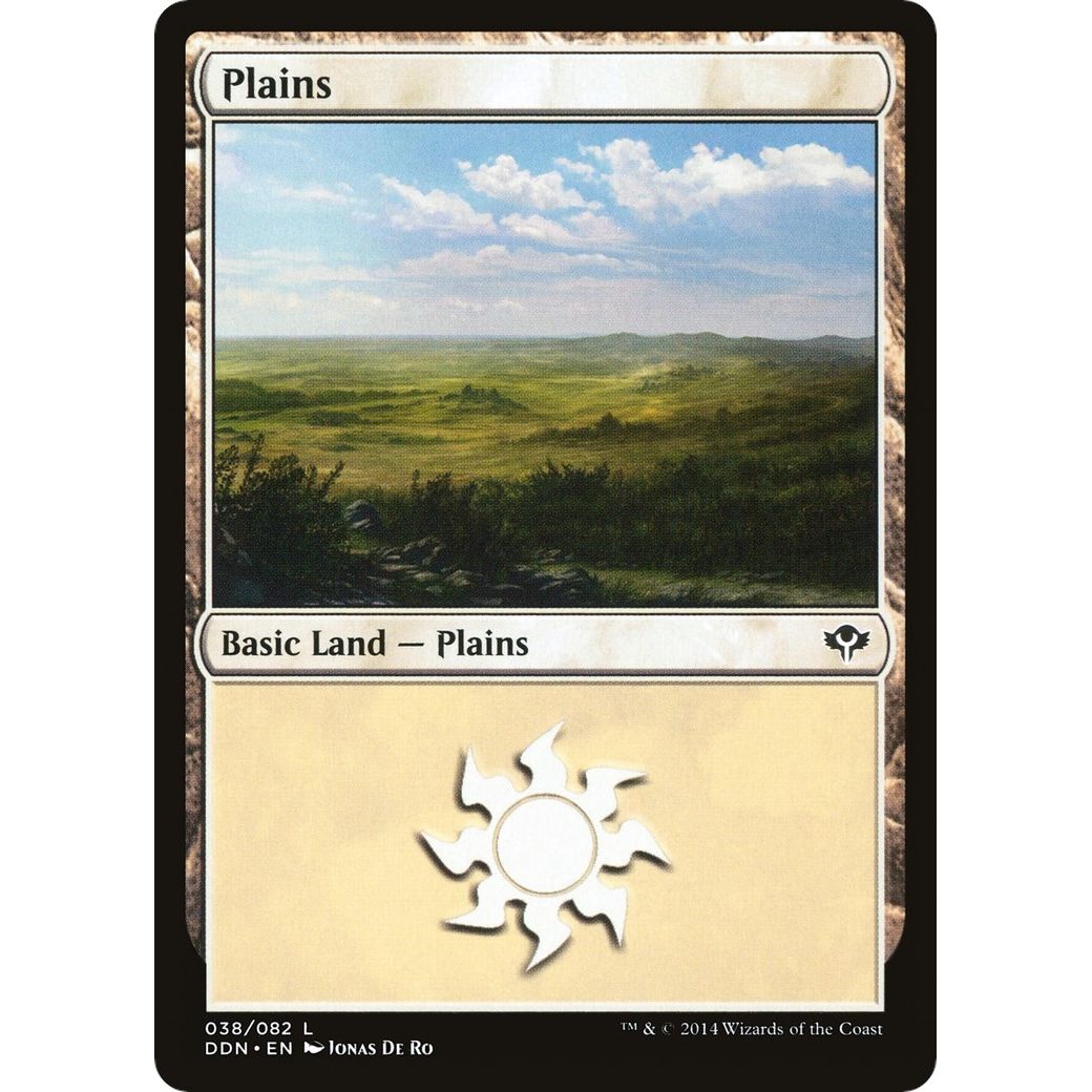Image for Plains (038) (38) (DDN) - Magic: The Gathering