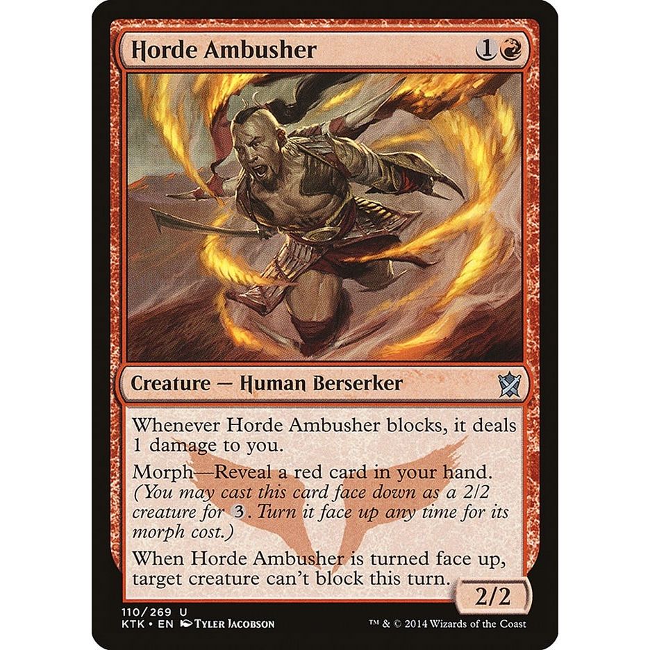 Image for Horde Ambusher (110) (KTK) - Magic: The Gathering