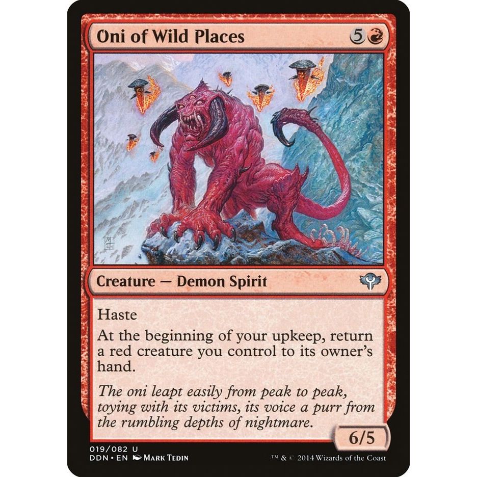 Image for Oni of Wild Places (19) (DDN) - Magic: The Gathering