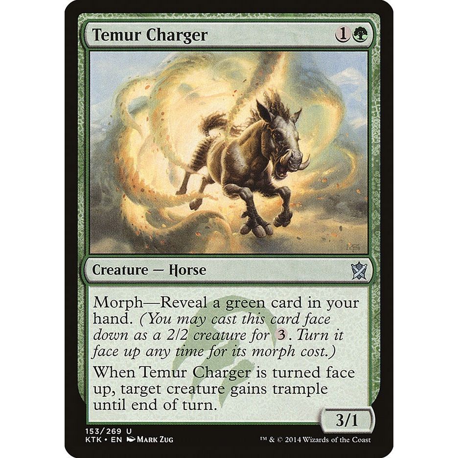 Image for Temur Charger (153) (KTK) - Magic: The Gathering