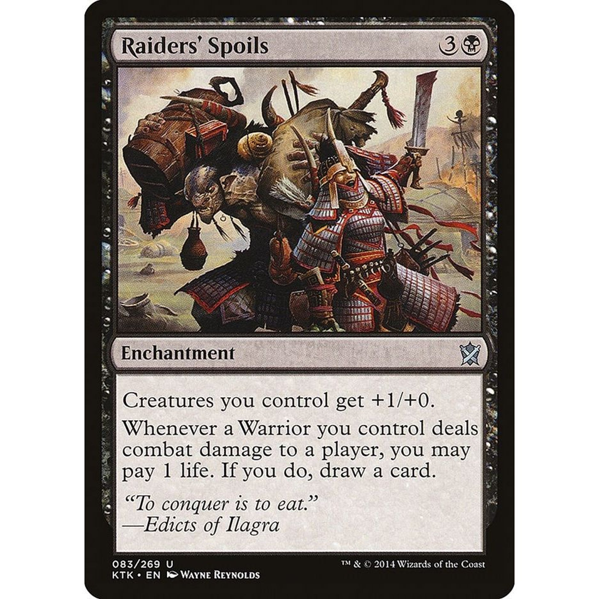 Image for Raiders' Spoils (83) (KTK) - Magic: The Gathering