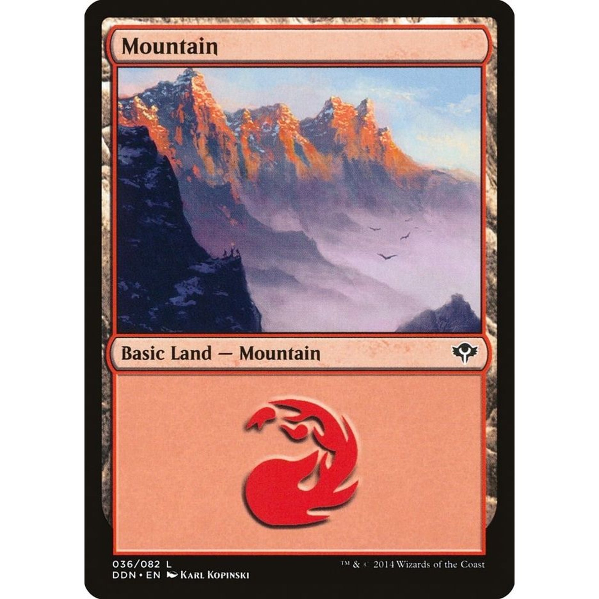 Image for Mountain (036) (36) (DDN) - Magic: The Gathering
