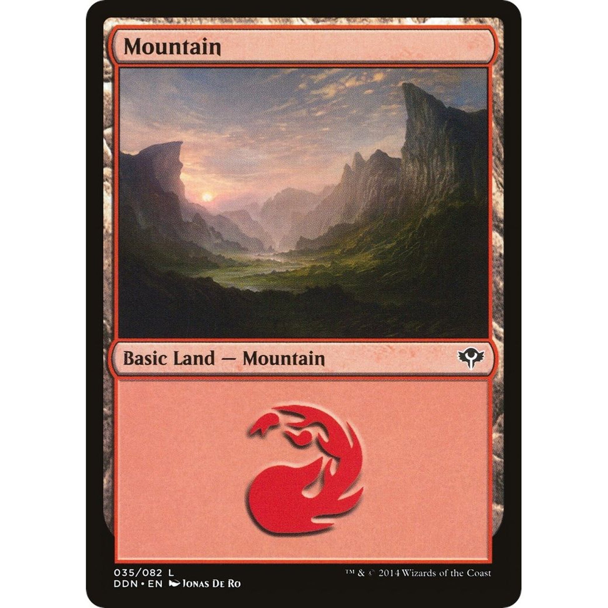 Image for Mountain (035) (35) (DDN) - Magic: The Gathering