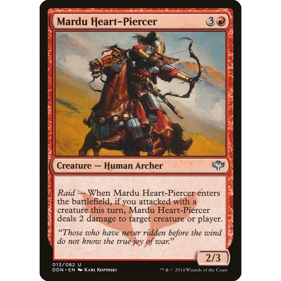 Image for Mardu Heart-Piercer (13) (DDN) - Magic: The Gathering