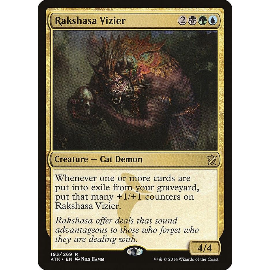 Image for Rakshasa Vizier (193) (KTK) - Magic: The Gathering