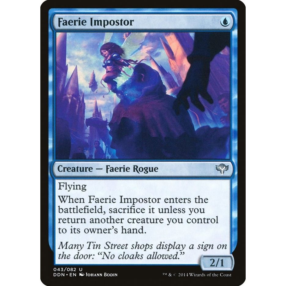 Image for Faerie Impostor (43) (DDN) - Magic: The Gathering