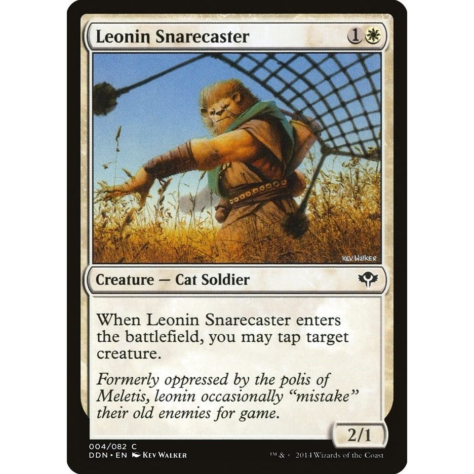 Image for Leonin Snarecaster (4) (DDN) - Magic: The Gathering