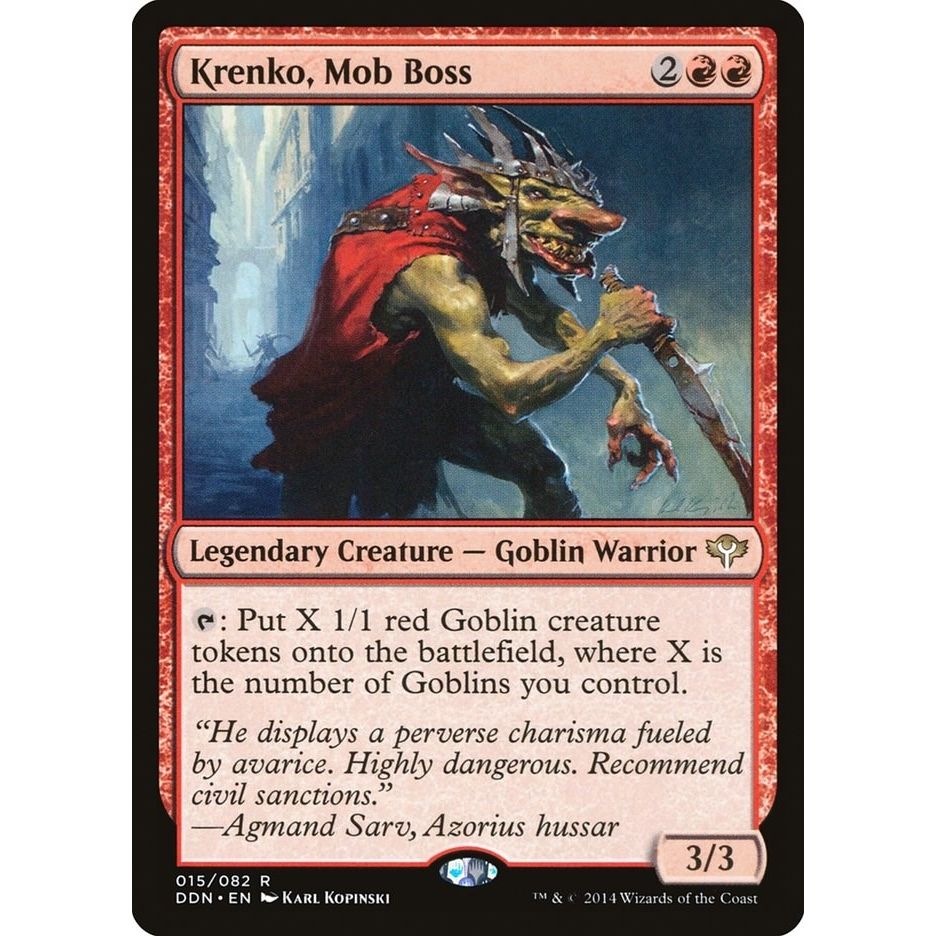 Image for Krenko, Mob Boss (15) (DDN) - Magic: The Gathering