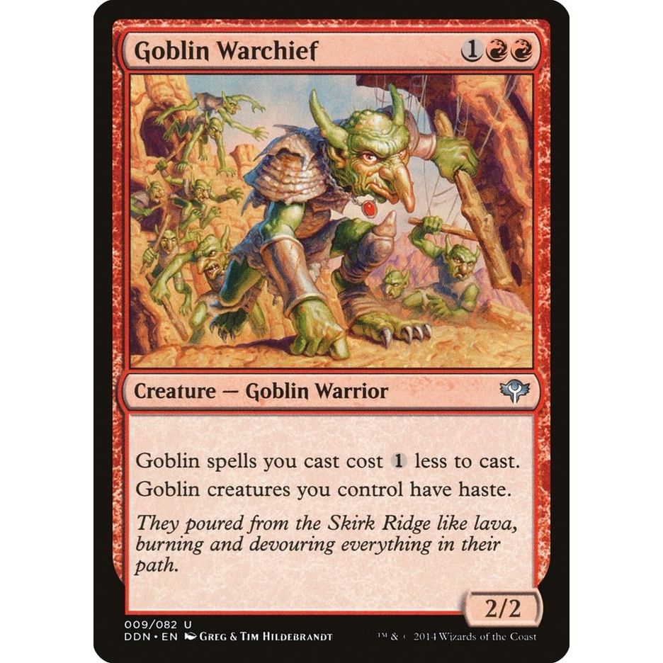 Image for Goblin Warchief (9) (DDN) - Magic: The Gathering