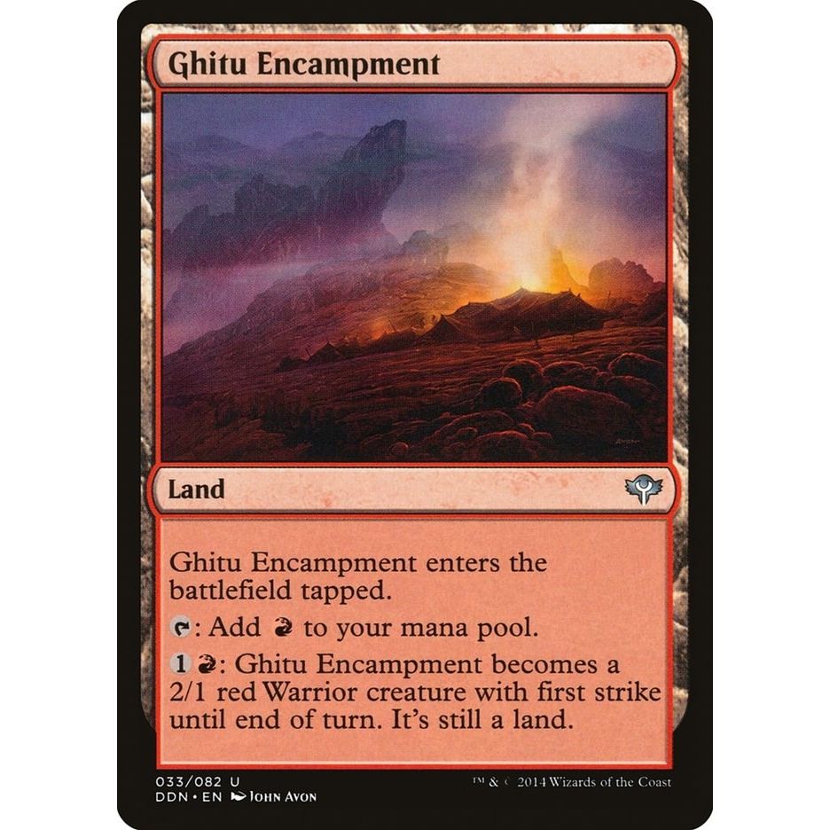 Image for Ghitu Encampment (33) (DDN) - Magic: The Gathering