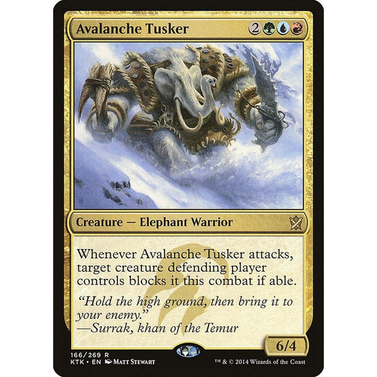 Image for Avalanche Tusker (166) (KTK) - Magic: The Gathering
