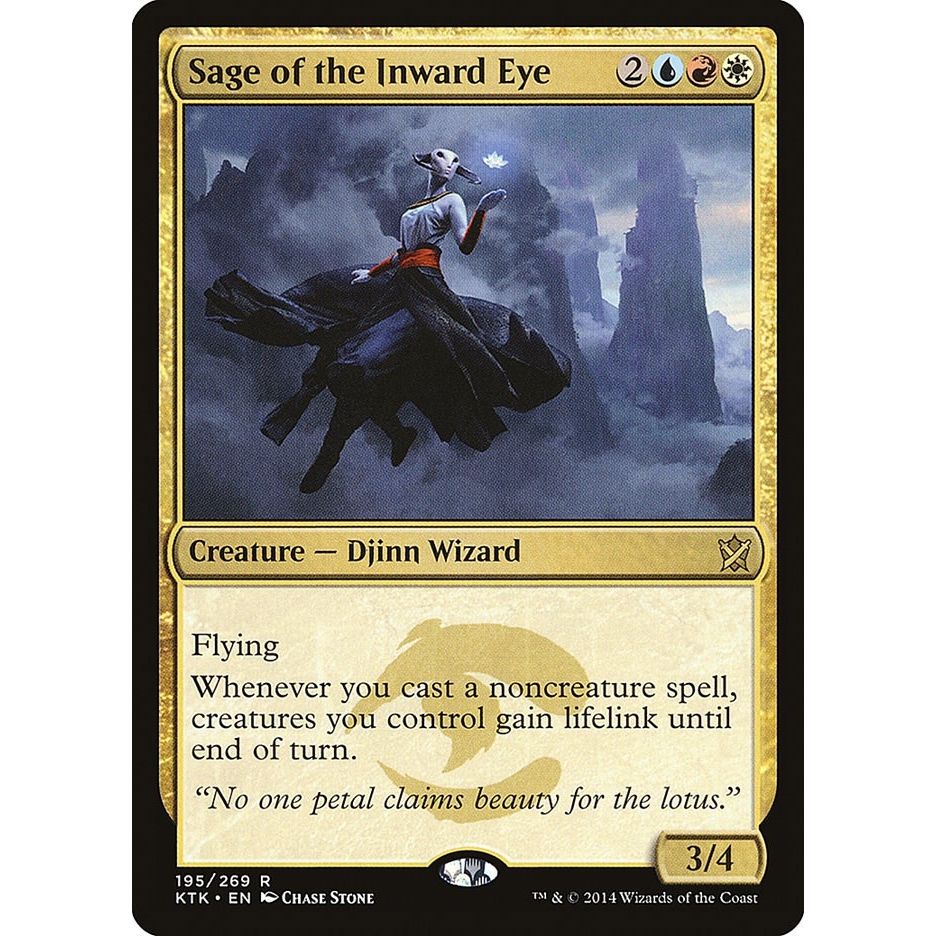 Image for Sage of the Inward Eye (195) (KTK) - Magic: The Gathering
