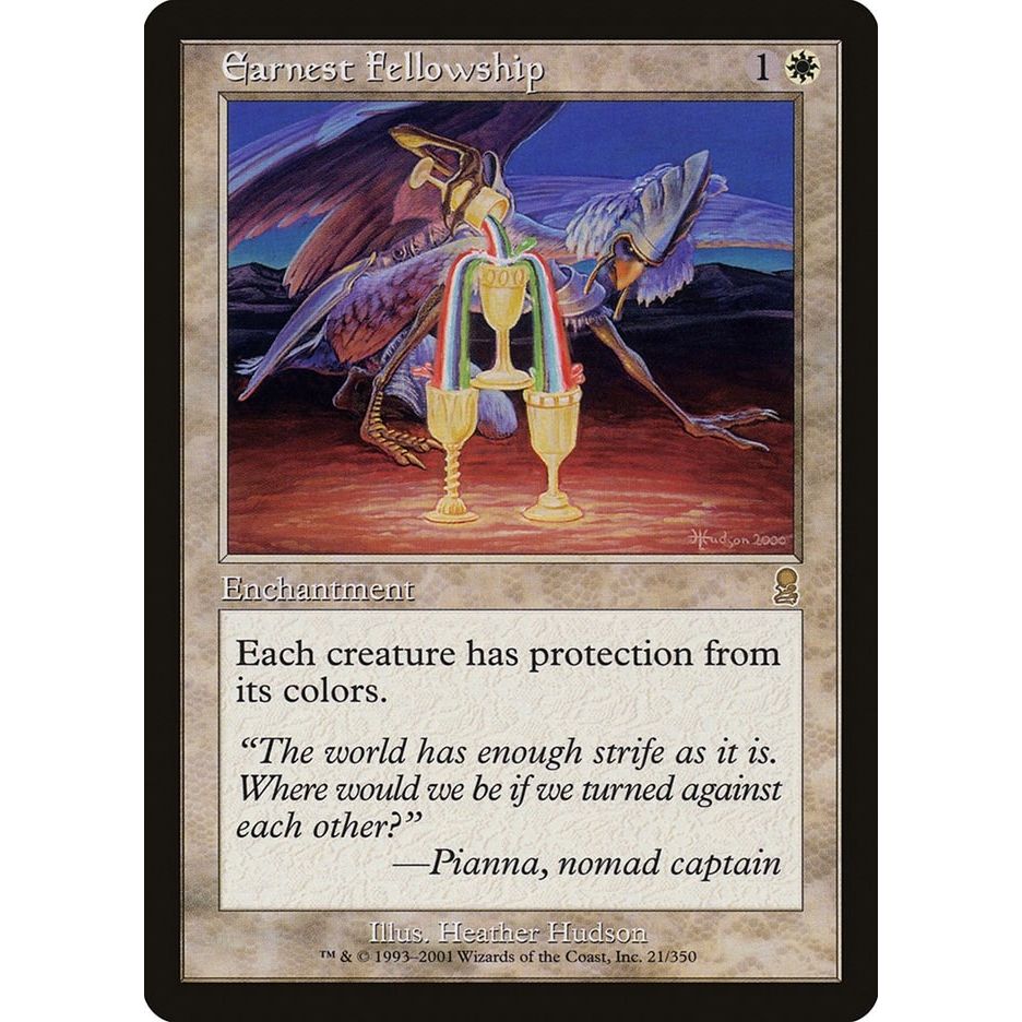 Image for Earnest Fellowship (21) (ODY) - Magic: The Gathering