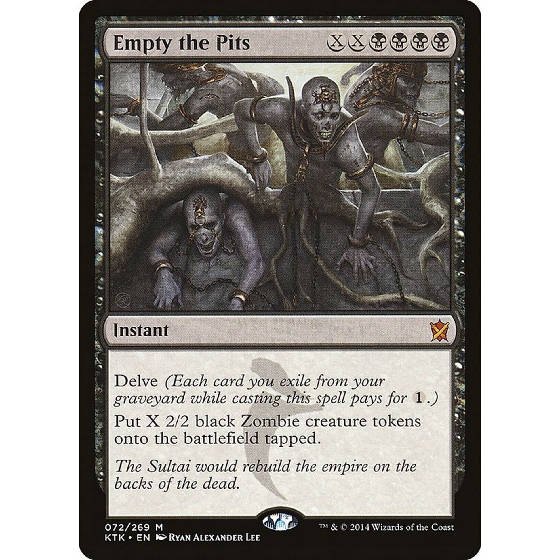 Image for Empty the Pits (72) (KTK) - Magic: The Gathering