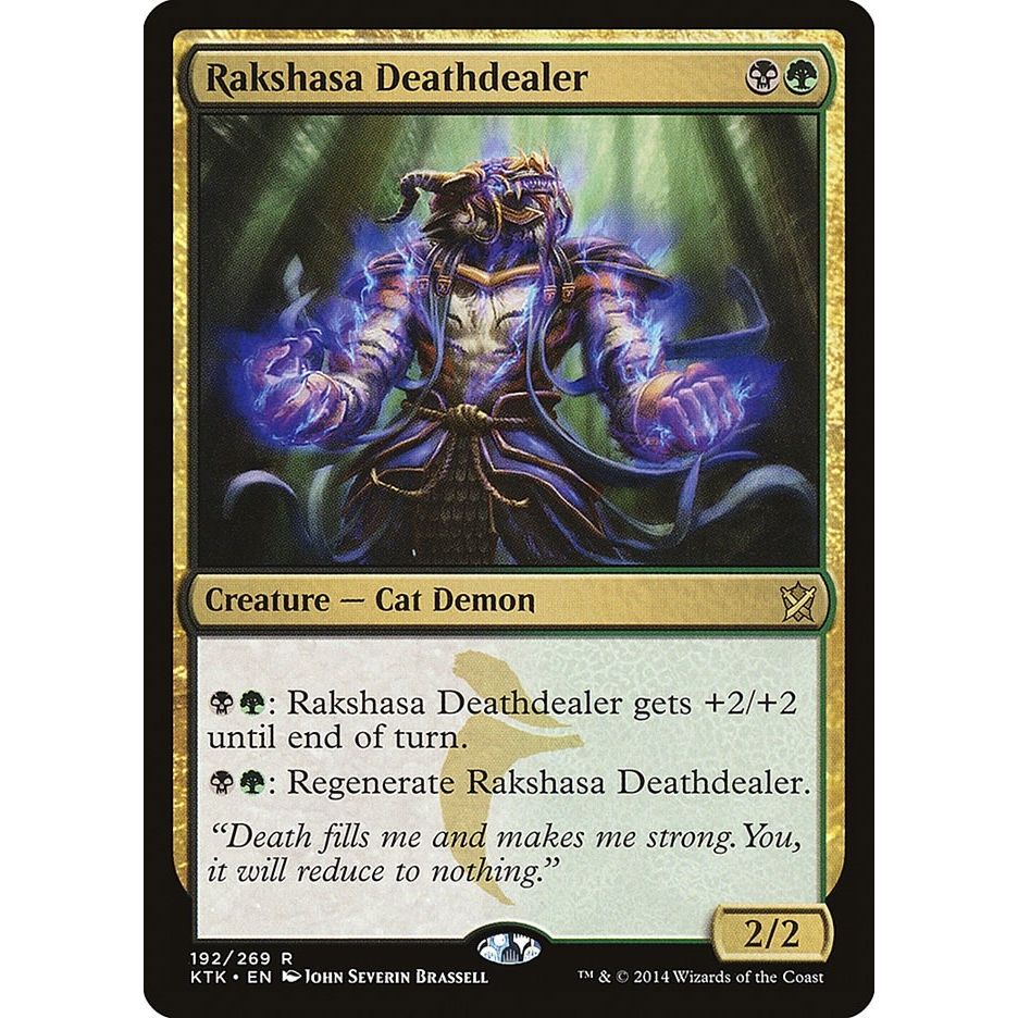 Image for Rakshasa Deathdealer (192) (KTK) - Magic: The Gathering