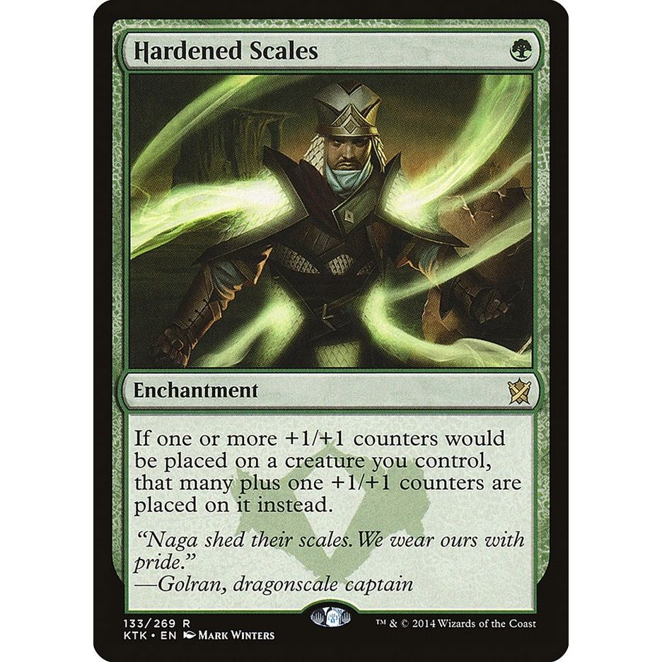 Image for Hardened Scales (133) (KTK) - Magic: The Gathering