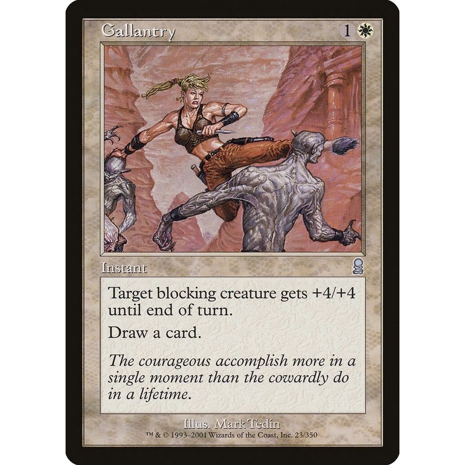Image for Gallantry (23) (ODY) - Magic: The Gathering