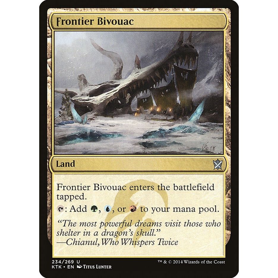 Image for Frontier Bivouac (234) (KTK) - Magic: The Gathering