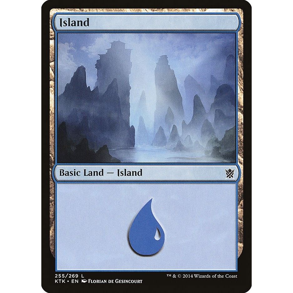 Image for Island (255) (255) (KTK) - Magic: The Gathering