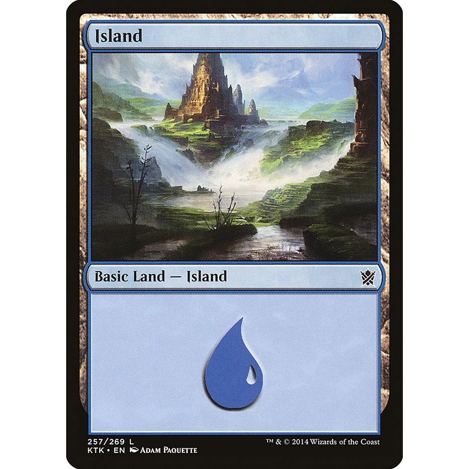 Image for Island (257) (257) (KTK) - Magic: The Gathering