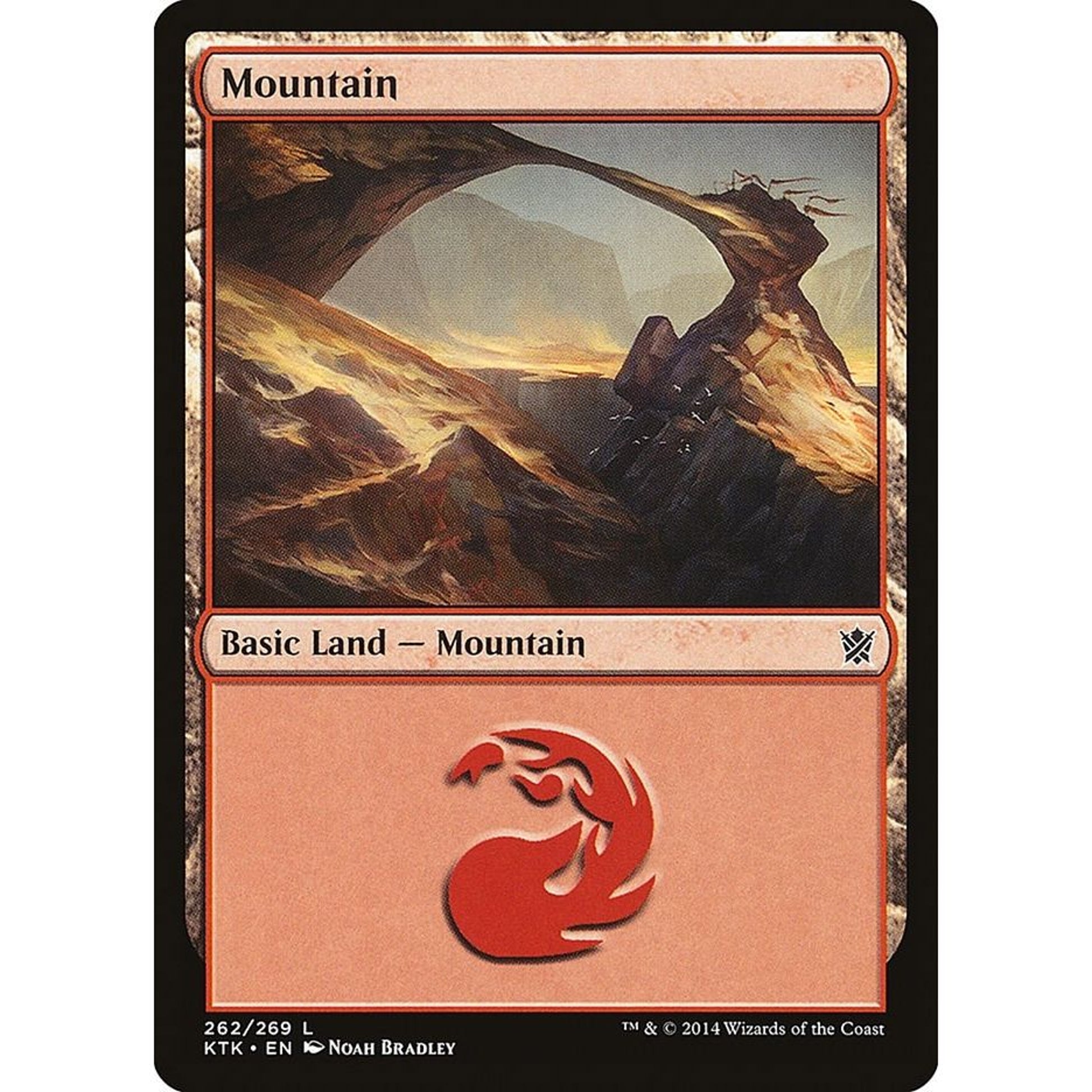 Image for Mountain (262) (262) (KTK) - Magic: The Gathering