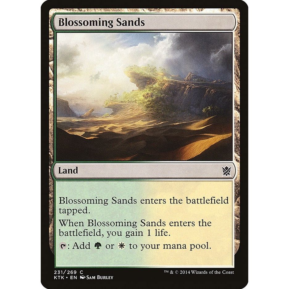 Image for Blossoming Sands (231) (KTK) - Magic: The Gathering