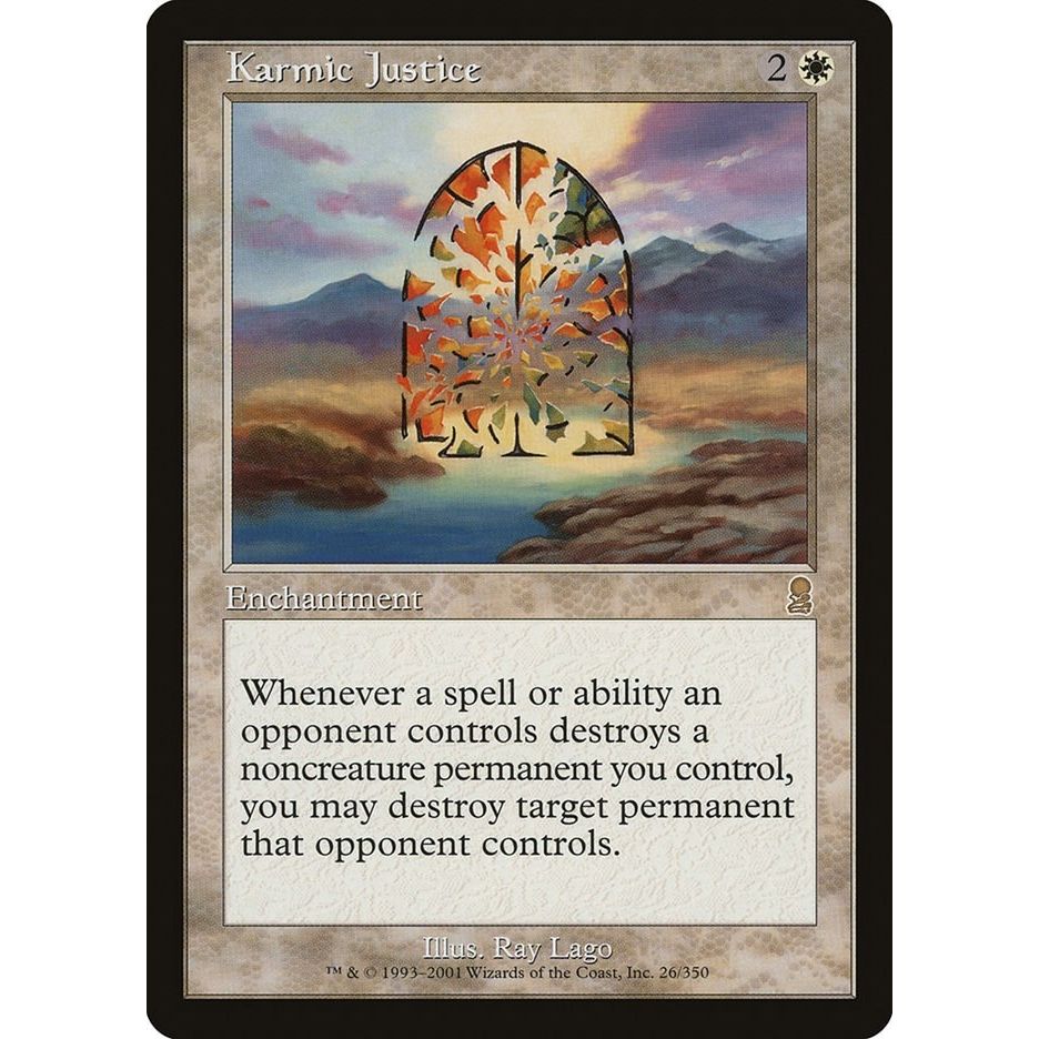 Image for Karmic Justice (26) (ODY) - Magic: The Gathering