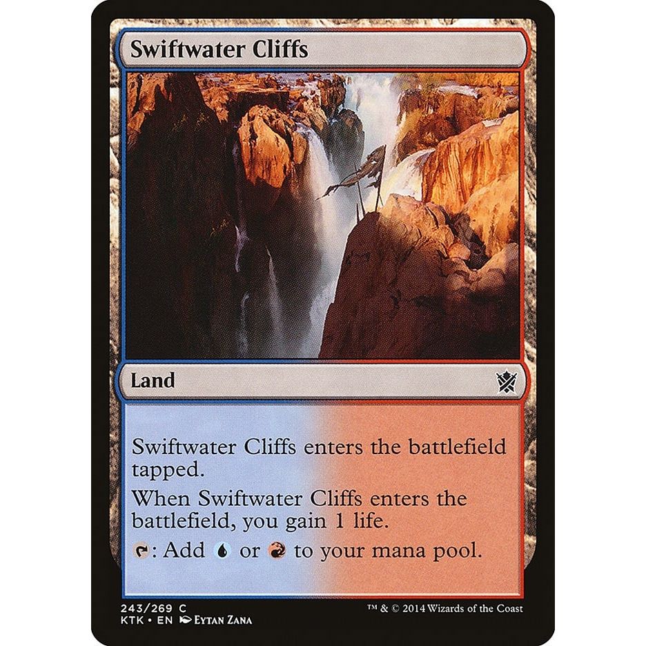 Image for Swiftwater Cliffs (243) (KTK) - Magic: The Gathering