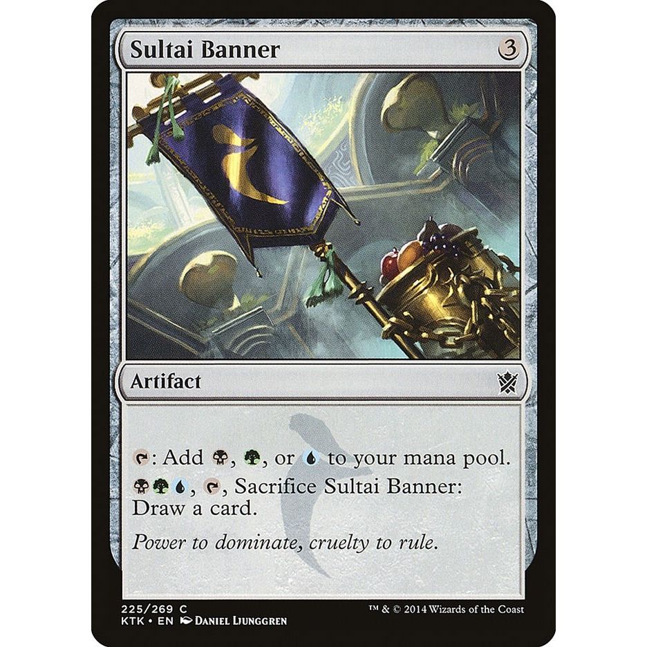 Image for Sultai Banner (225) (KTK) - Magic: The Gathering