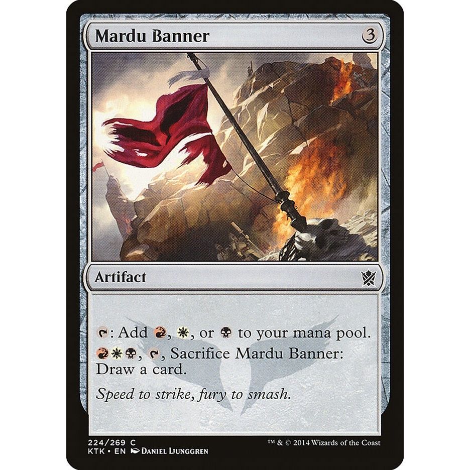 Image for Mardu Banner (224) (KTK) - Magic: The Gathering