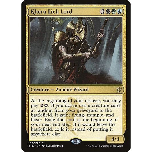 Image for Kheru Lich Lord (182) (KTK) - Magic: The Gathering