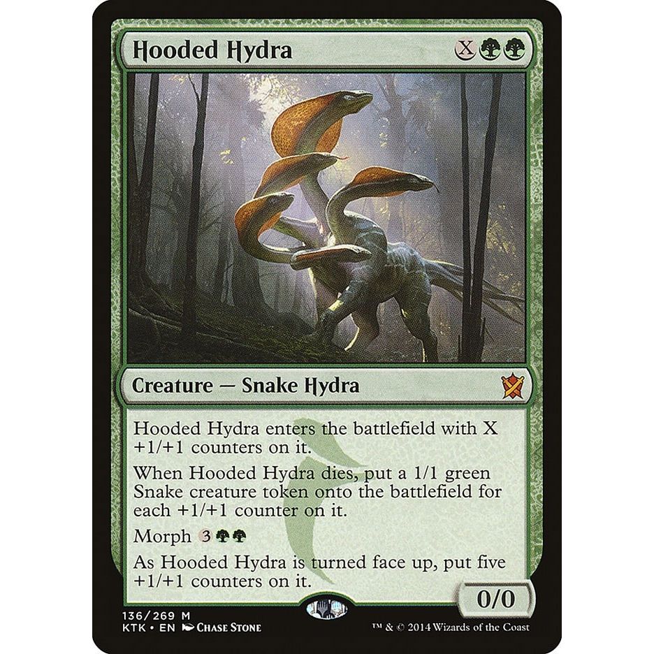 Image for Hooded Hydra (136) (KTK) - Magic: The Gathering