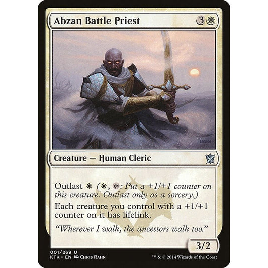 Image for Abzan Battle Priest (1) (KTK) - Magic: The Gathering