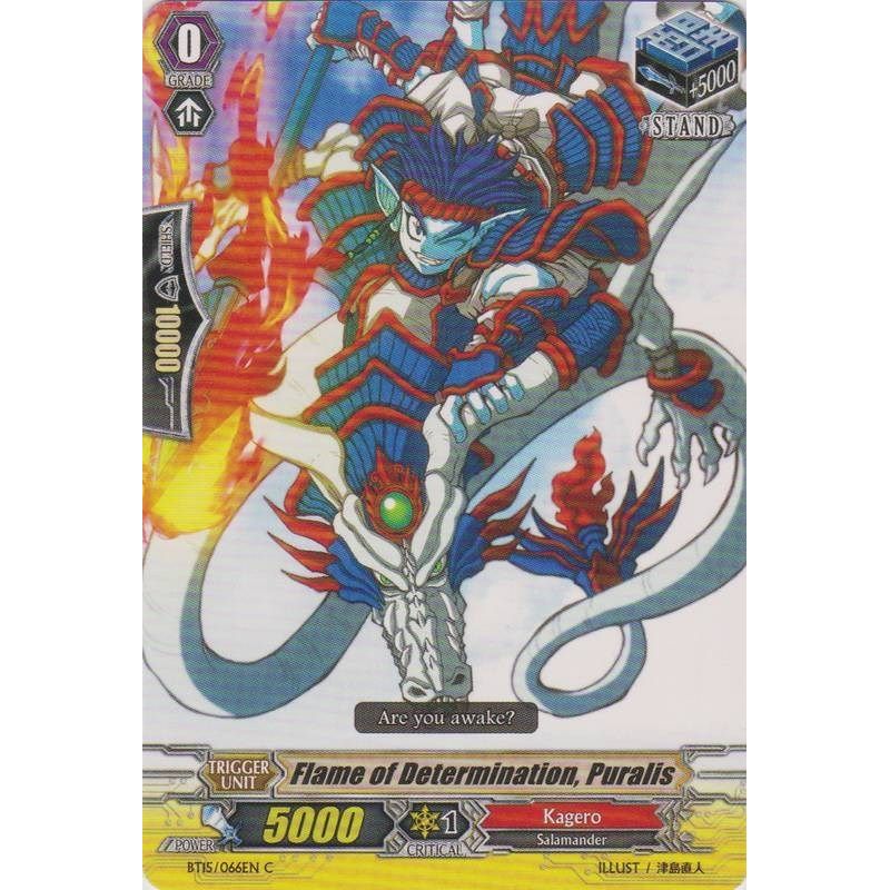 Image for Fire of Determination, Puralis (BT15/066EN) (BT15) - Cardfight Vanguard