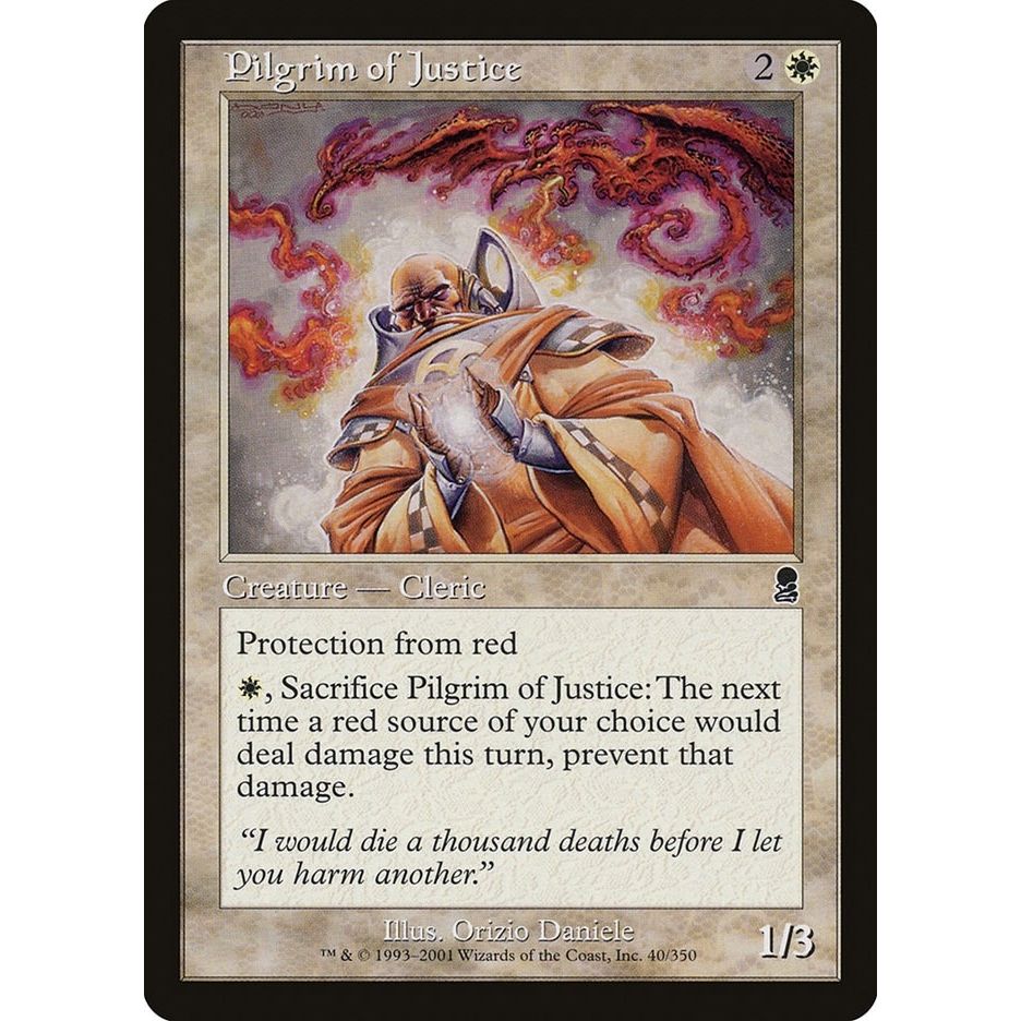 Image for Pilgrim of Justice (40) (ODY) - Magic: The Gathering