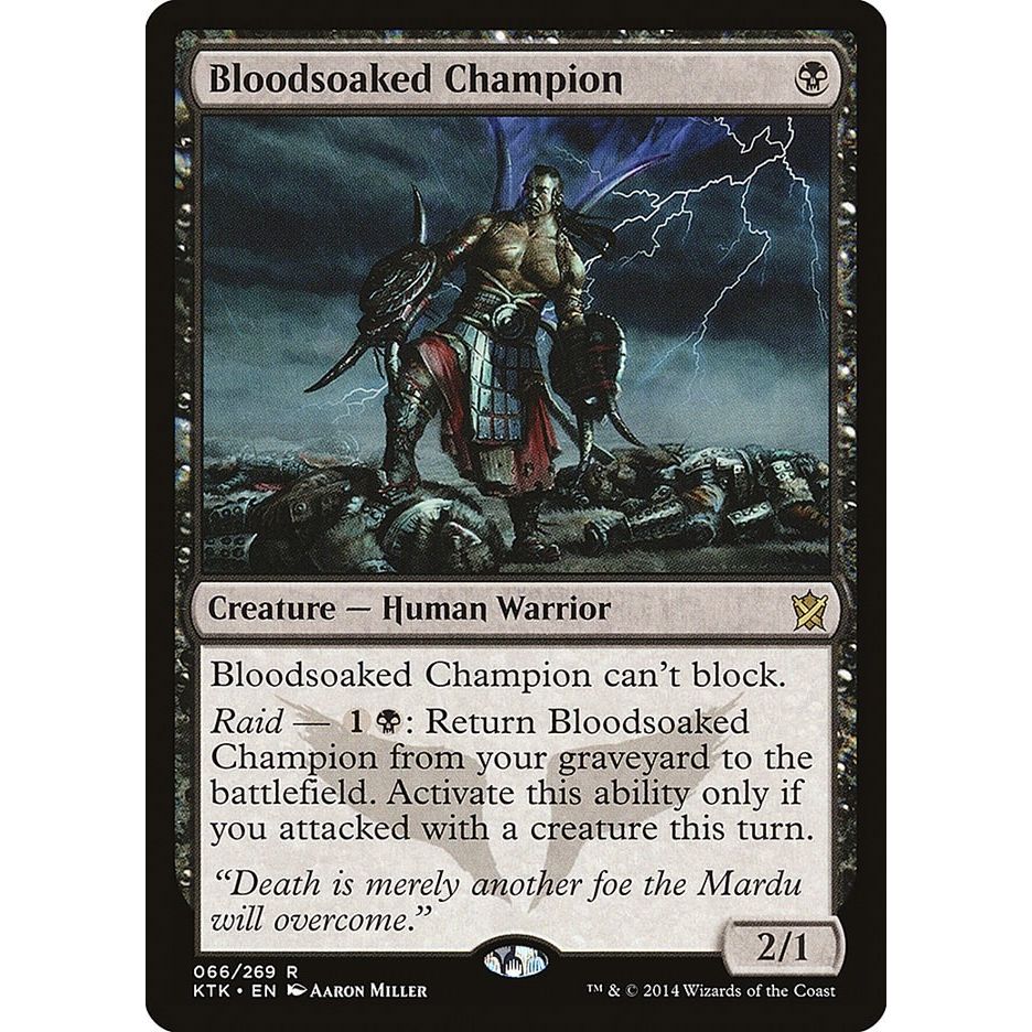 Image for Bloodsoaked Champion (66) (KTK) - Magic: The Gathering