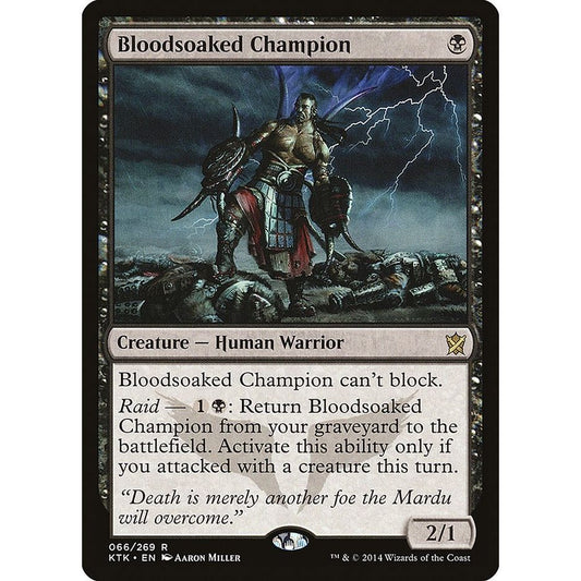 Image for Bloodsoaked Champion (66) (KTK) - Magic: The Gathering