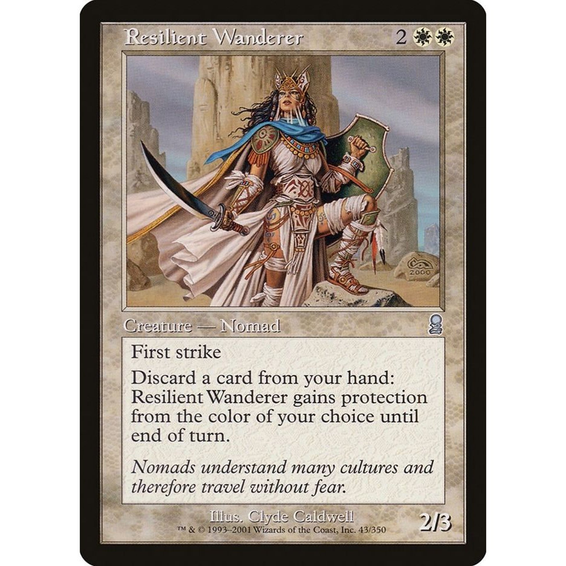 Image for Resilient Wanderer (43) (ODY) - Magic: The Gathering