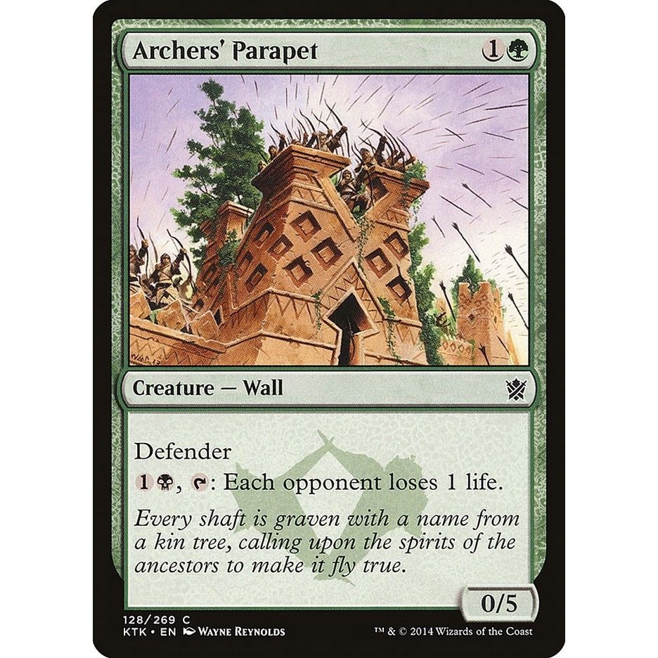 Image for Archers' Parapet (128) (KTK) - Magic: The Gathering