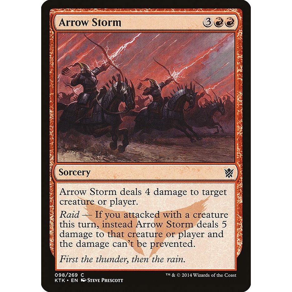 Image for Arrow Storm (98) (KTK) - Magic: The Gathering