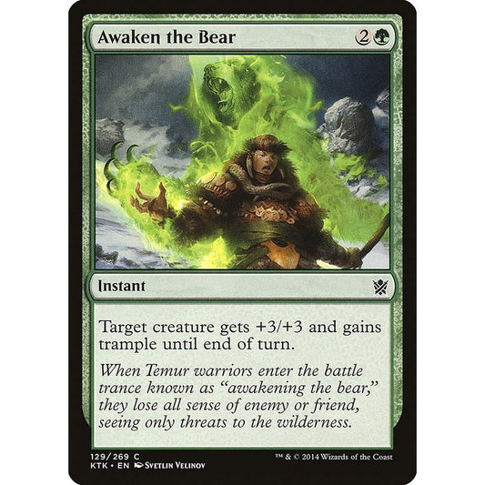 Image for Awaken the Bear (129) (KTK) - Magic: The Gathering