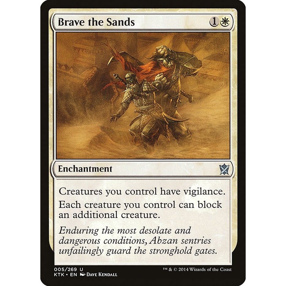Image for Brave the Sands (5) (KTK) - Magic: The Gathering